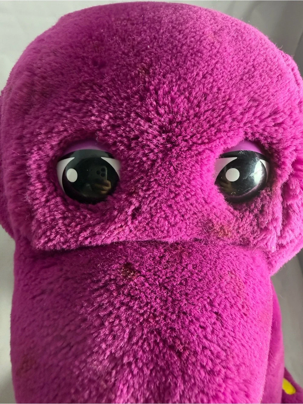 Vintage 1997 Microsoft ActiMates Interactive Talking Barney Plush (WORKS)